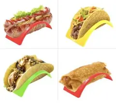 TACOSホルダー６個　タコス　クレープ　ブリドー　タコミート　ケバブ　巻き寿司