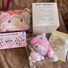 メルカリ便発送！マイメロ一番くじ5点セット