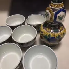 交渉に応じます100年くらい前の九谷焼＊お銚子セット - メルカリ