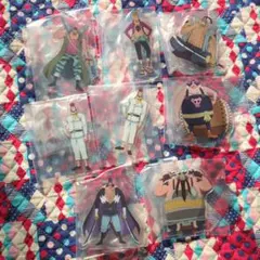 ワンピース　一番くじ　アクリルスタンド　白ひげ海賊団　おまとめ8点セット