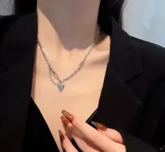 ラスト1 高品質サージカルステンレス 激かわ♡ ハートネックレス 金属アレルギー
