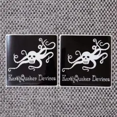 EarthQuaker Divices ステッカー 2枚セット ノベルティのサムネイル
