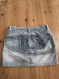 Diesel ダメージ加工 ミニスカート
