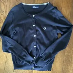 FREDPERRYフレッドペリーカーディガンブラックサイズ8のサムネイル