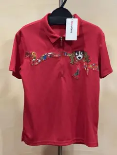 M.U SPORTS ポロシャツ レッド 犬刺繍のサムネイル