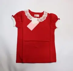 新品 Shirley Temple シャーリーテンプル フリルTシャツ 110