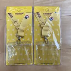 香港　ディズニー　チケットホルダー パスケース ネックストラップ　２個セット