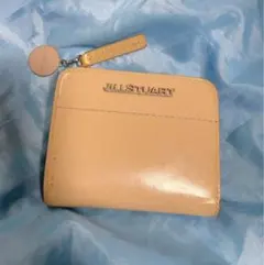 JILLSTUART 二つ折り財布 ベージュ ラメ　ジルスチュアートのサムネイル
