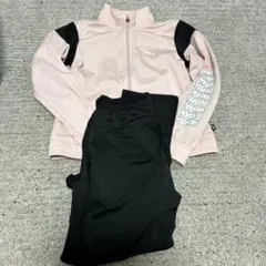 PUMA ジャージ上下セット ピンク/黒　サイズ140