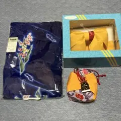 kansai yukata 浴衣 帯 巾着 3点セットのサムネイル