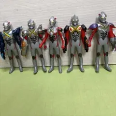 ウルトラマンエックス　5体セット　ウルトラマンソフビ　ウルトラマンX