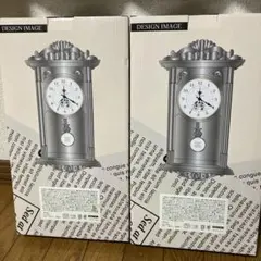 【新品未開封2個セット】MICKEY &MINNIE ANTIQUE CLOCK