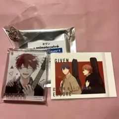 ギヴン アニメイトカフェ コロッタ ＆ ノベルティぱしゃコレ佐藤真冬