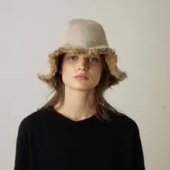 La Maison de Lyllis ボアバケットハットのサムネイル
