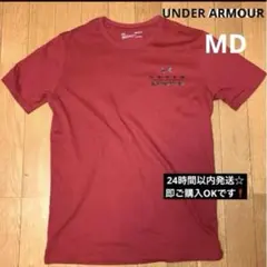 UNDER ARMOUR アンダー アーマー Tシャツ レッド MDのサムネイル