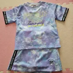 PIAMON キッズ セットアップ パープル
