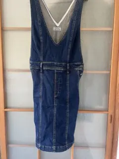 デニムスカート　サロペット　美品