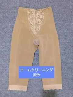 サラマシェリ ロングガードル Sサイズ サイドファスナー付オープンクロッチ ニーロングガードル(ひざ下