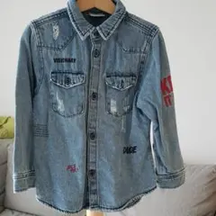 ZARA デニムシャツ　116cm