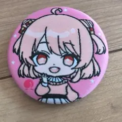 カラフルピーチ 缶バッジ　のあ
