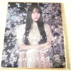 櫻坂46 向井純葉 サクコレ C賞色紙 - メルカリ