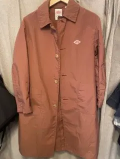 ダントン ナイロンタフタ ステンカラーコート スプリングコート サイズ34