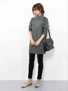 KOBE LETTUCE 選べるドロップショルダーカシミアタッチニットトップス