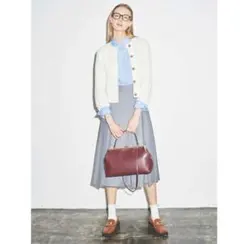 Mila Owen タックプリーツデザインミディスカート　サイズ0