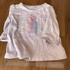 anyFAM サイズ120cm 七分袖Tシャツ　穴あき　破れ有り