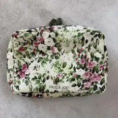 【未使用/美品】PAUL&JOE PARIS ポーチ トラベルポーチ 花柄