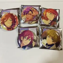 あんスタ フィーチャースカウト缶バッジ纏め 七種茨高峯翠乙狩アドニス三毛縞斑