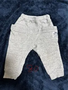 グレー ポケット付き パンツ 80cm