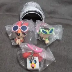 パワーパフガールズ　めじるしアクセサリー2 3点セット