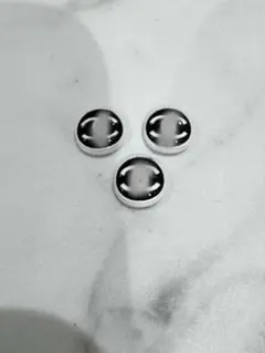 合金ロゴネイルパーツ モノトーン