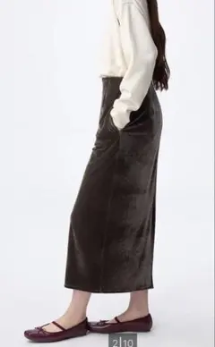 ベロアナローマキシスカートZ+E