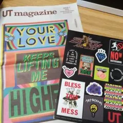 UT magazine ISSUE 7 2023 ステッカーセットのサムネイル