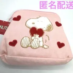 PEANUTS スヌーピー ポーチ☆ピンク☆限定品☆タグ付き