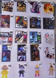 キャラクターシール・ステッカーセット