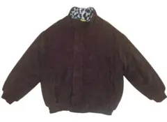 ブラウン アウター ボアジャケット