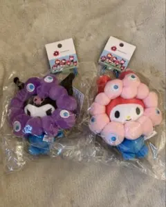 万博　サンリオ　ミャクミャク　マイメロ　カラビナ付きマスコット