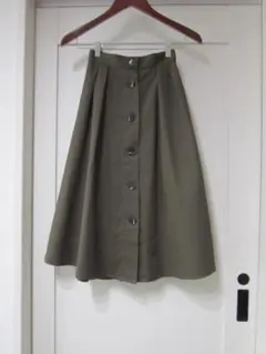 タック ロングスカート