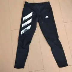 adidas タイトフィットパンツ 3本ストライプ