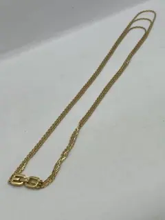 GIVENCHY 3連ネックレス ゴールドカラー Gロゴのサムネイル