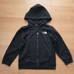 ノースフェイス フード付き ブラックパーカー