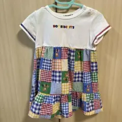 ミキハウス HOT BISCUITS ワンピース