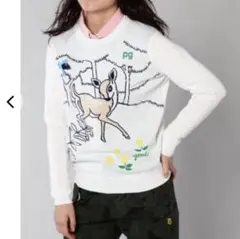 PEARLY GATESレディース ニットセーター ホワイト