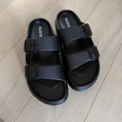 ORTR ダブルベルトサンダル ブラックのサムネイル