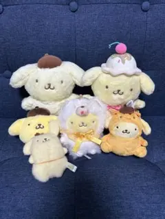 ポムポムプリン ぬいぐるみ　マスコット　まとめ売り