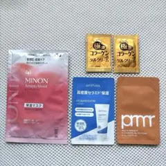 新品　ミノンシートマスク　クリーム　クレンザー　サンプルのサムネイル