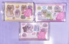 おぱんちゅうさぎ ミニちゅるシール 3点セット UFOキャッチャー うるちゅる